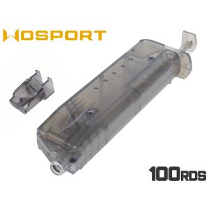 WO-ACC-002Y WoSporT ピストルマガジン型 BBローダー 100Rds