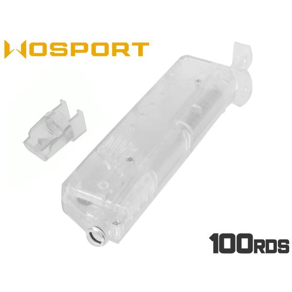 WO-ACC-002C　WoSporT ピストルマガジン型 BBローダー 100Rds