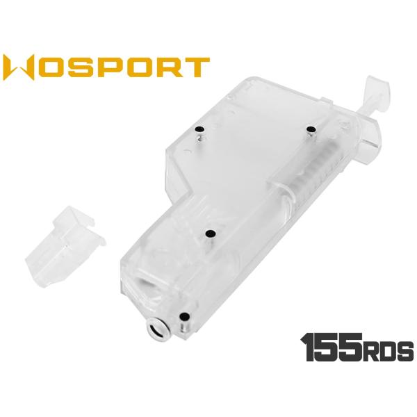 WO-ACC-003C　WoSporT ピストルマガジン型 ラージBBローダー 155Rds