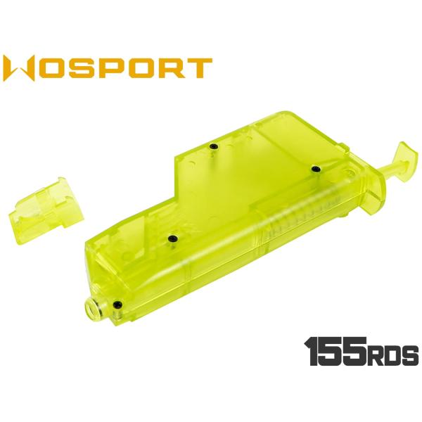 WO-ACC-003O　WoSporT ピストルマガジン型 ラージBBローダー 155Rds