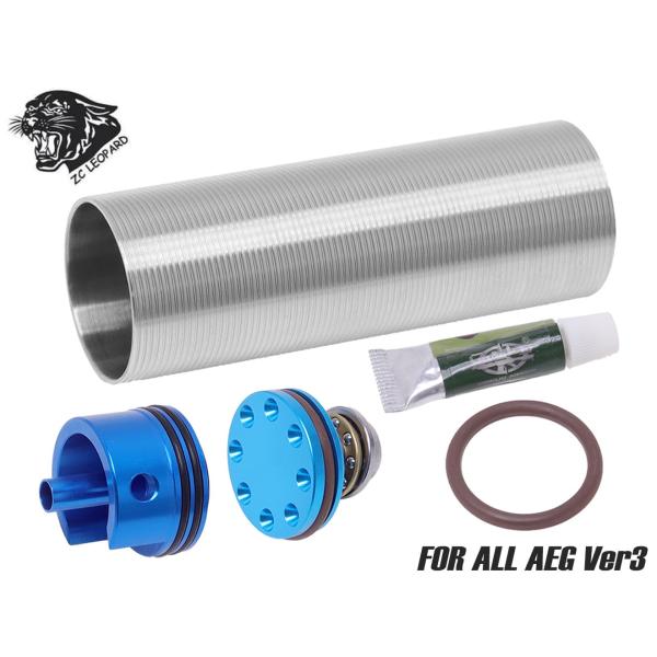 ZC-ASET-001　ZC LEOPARD AEG SUSアンチヒートフルシリンダーセット V3