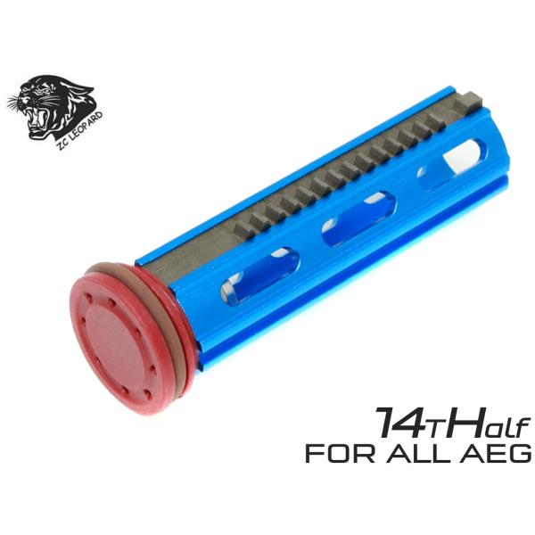 ZC-PSET-008　ZC LEOPARD AEG アルミニウム 強化ピストン CNCハーフティー...