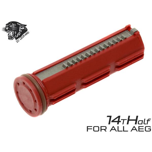 ZC-PSET-012　ZC LEOPARD AEG ナイロンファイバー 強化ピストン CNCハーフ...