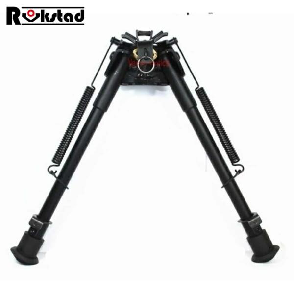 ROKSTAD Tactical Bipod 9-13.5inch スイベル スプリング 伸縮タイプ...