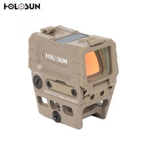 HOLOSUN / ホロサン ダットサイト AEMS 221311 FDE Open Reflex グリーン サークルドットサイト｜militaryblood