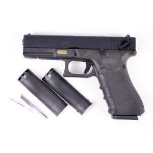WE製 G18C Gen4 ハードキック ガスブロ リアル刻印モデル BK