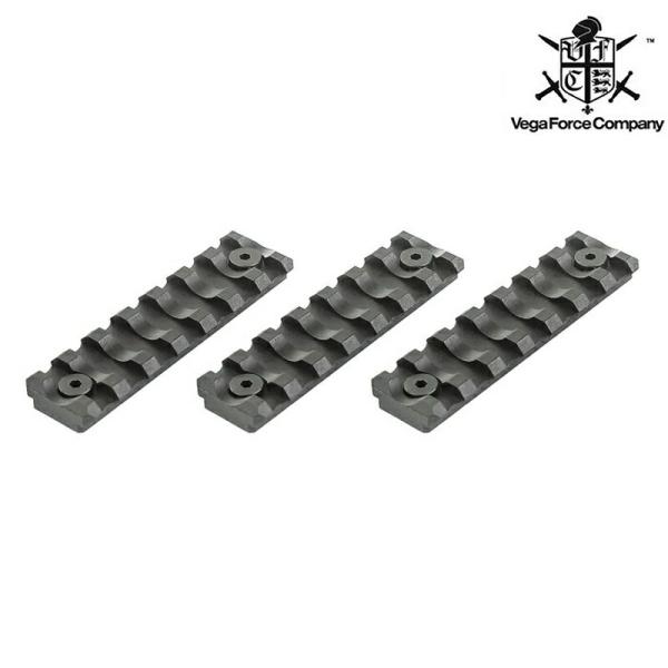 VFC QRS Key-Mod 7スロット レイル ベース 3個セット BK [VF9-MWS-KM...
