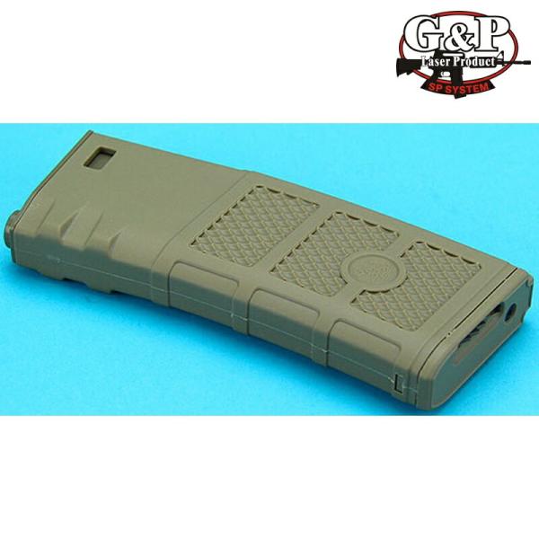 【45%OFF】G&amp;P Ball Ball Hi-Cap 340rds マガジン FDE GP-MA...