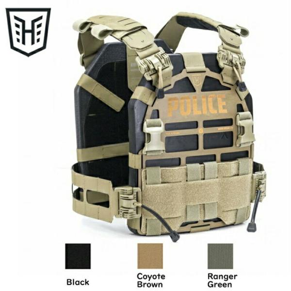 HUSAR / ユサール Kirys 2.0V スケルトン プレートキャリア Police ポリス ...