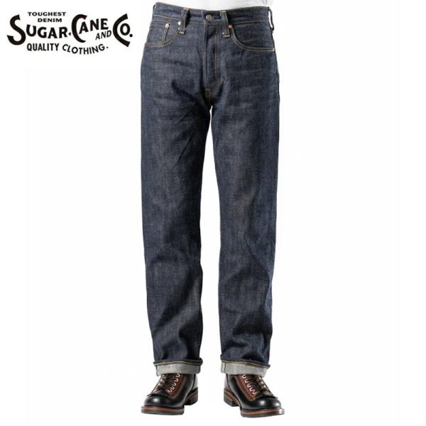 SUGAR CANE / シュガーケーン FIBER DENIM 14oz. 琉球藍混左綾DENIM...