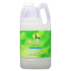 大容量  緑の魔女 キッチン(食器用洗剤) 液体 2L 業務用｜milk-soda-shop1