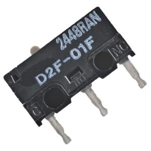 オムロン(OMRON) D2F-01F 形D2F極超小形基本スイッチ (ピン押ボタン形) NN