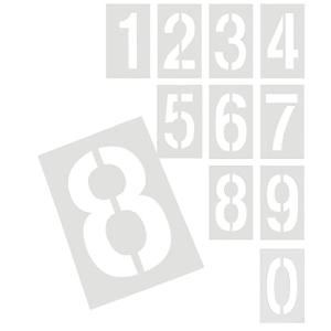 GOUMIGXIN 駐車場 番号 22*31cm マーキング ライン ナンバー