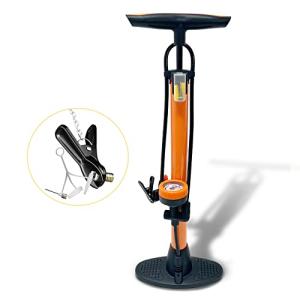 自転車 空気入れ 仏式/ 英式/ 米式 バルブ対応 160PSI くうきいれ 自転車 くうき空気入れ 空気入れ フレンチバルブ  電動車 自転車