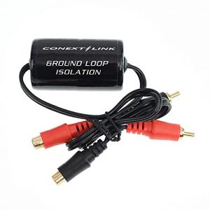 Ground Loop Noise Isolator for Car Audio System/Home Stereo with 3.5mm AUX/RCA & Jack eppfun AV100A Audio Suppression Filter 
