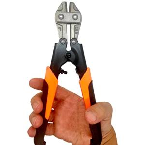 ボルトクリッパー CR-Vクロムバナジウム鋼製 小型8mmCR-V鋼製使用 軽量 工具 強力 ボルトカッター チェーン ワイヤー ミゼットカッター