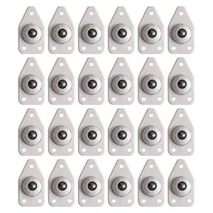 Felimoa キャスター 貼るだけ ゴミ箱 360度回転 耐荷重約20kgまで 24点セット