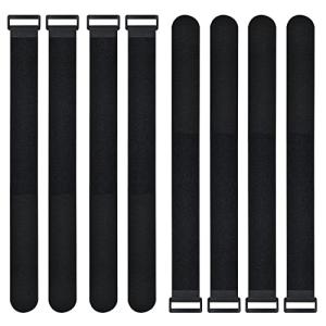 Zakata 荷締めベルト マジックテープ 固定ベルト結束テープ 荷物ベルト 多目的 運搬用 梱包 災害対策 引っ越し キャンプ 結束バンド2.