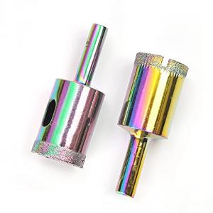 Utoolmart ガラスドリル ホールソー ドリルセット ドリルビットセット ガラス タイル用 ドリルビット ホールソーセット コアビット ガ