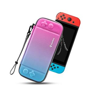 Nintendo Switch対応 tomtoc ハードケース スイッチ 耐衝撃 薄型 キャリングケース 落下試験済み 撥水表面 ゲーム 10枚