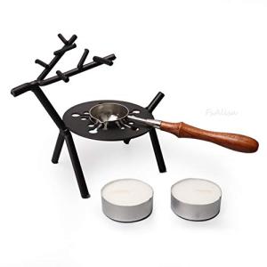 FsAlisa シーリングワックス 小粒 シーリングスタンプ 封蝋 ワックス炉 スプーン ロウソク セット シーリング ワックス スタンプ用 招