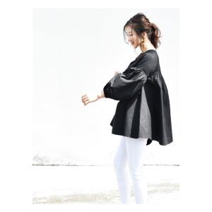 マタニティ トップス 授乳服 ブラウス レース...の詳細画像3