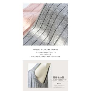 マタニティ 服 ワンピース 授乳服 柔らかニッ...の詳細画像2