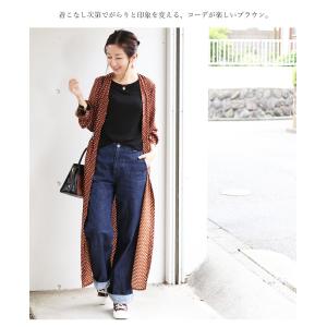 授乳服 レトロドット2wayワンピース ボタン...の詳細画像5