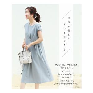 マタニティ 服 授乳服 ストレッチジョーゼット...の詳細画像5