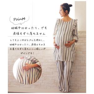 マタニティ 授乳パジャマ コットンキャンディ ...の詳細画像5