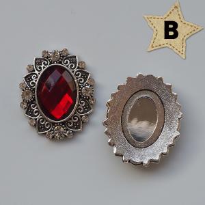 【1個 100円】全8色 キラキラ ストーン ...の詳細画像2