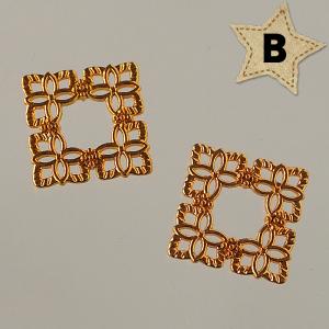 【2個 70円】透かしパーツ 貼り付けパーツ ...の詳細画像3