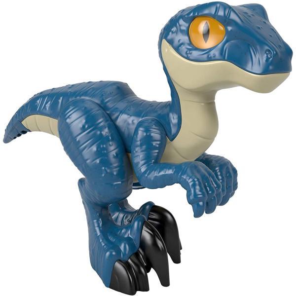 Imaginext ジュラシック ワールド ブルー ラプター XL 恐竜 フィギュア フィッシャー ...
