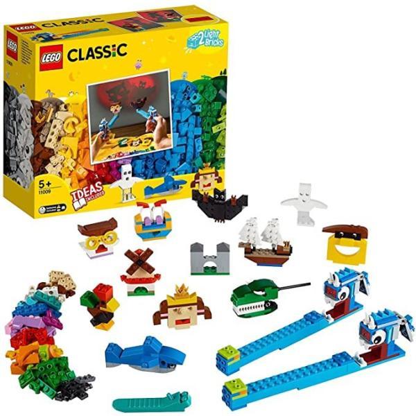 LEGO 11009 レゴ クラシック アイデアパーツ シャドウシアター ライトとビルディングセット...