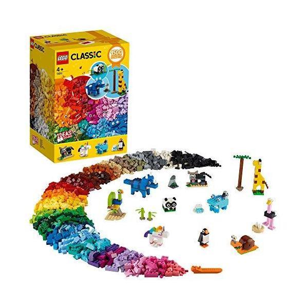 LEGO 11011 レゴ クラシック アイデアパーツ 動物セット 1500ピース 組み立て ブロッ...