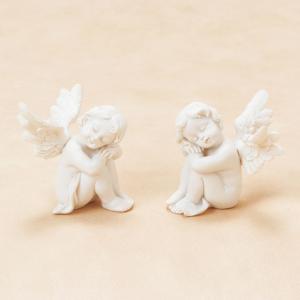 天使 エンジェル ❤︎ 陶器 ベル 鈴 エンジェルベル エンジェル Bell angel silver wings 天使の陶器 鈴 音のなる