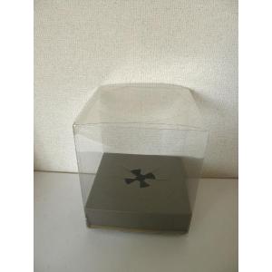 プリザーブドフラワー組み立て式のクリアーＢｏｘ（Ｌサイズ）