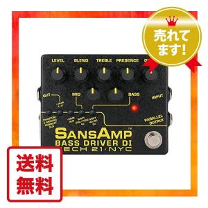 TECH21 SANSAMP BASS DRIVER DI V2 ベース専用ドライバー