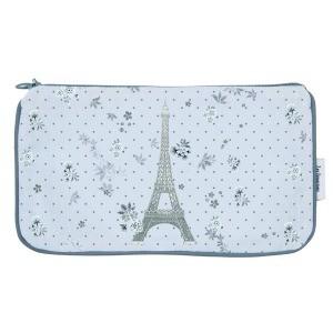 フランス Les Invasions Ephemeres エッフェル塔 プリント ラージ ポーチ ペ...