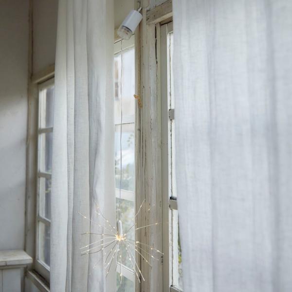 LED ライト ワイヤー デコレーション ブルーミング 34cm L リモコン タイマー 付 点灯パ...