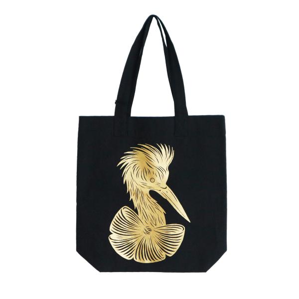 PATCH NYC for MONOPRIX モノプリ 白鷺 ゴールド 金箔  バロック サファリ ...