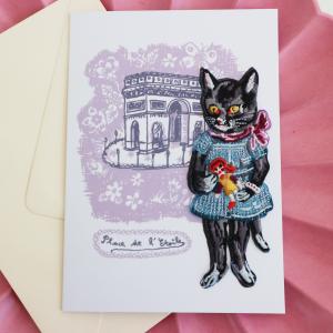 Nathalie Lete（ナタリーレテ） ポストカード3枚セット L'OURS A LA