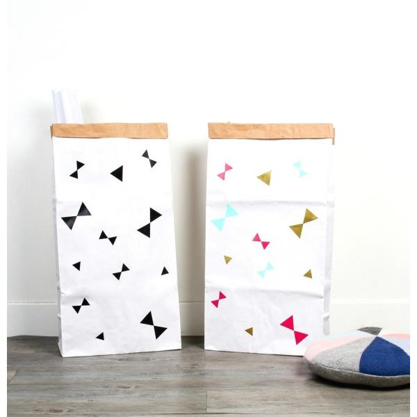 フランス MON PETIT ZOREOL PAPER BAG ペーパーバッグ リボン おもちゃ 本...