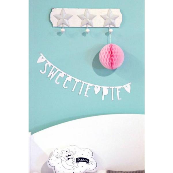 A little Lovely Company DIY Letter Banner white　レタ...