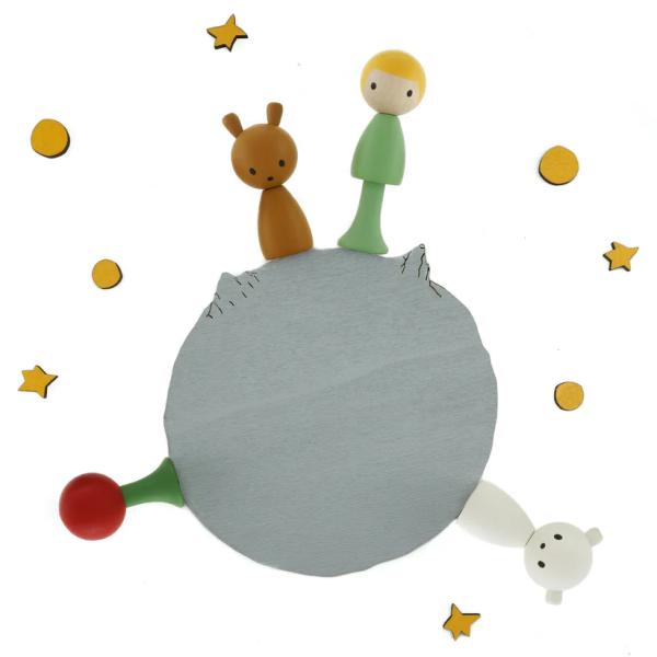 Le Petit Prince × CLiCQUES 星の王子さま 木製 人形 フィギュア 置物 イ...