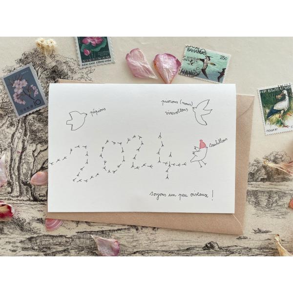 Papillon Papillonnage  Nos belles heures 2024 メッセー...