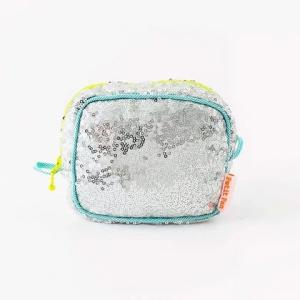 Petit Pan paris プチパン スパンコール ポーチ マーメイドシリーズ シルバー ミニポ...