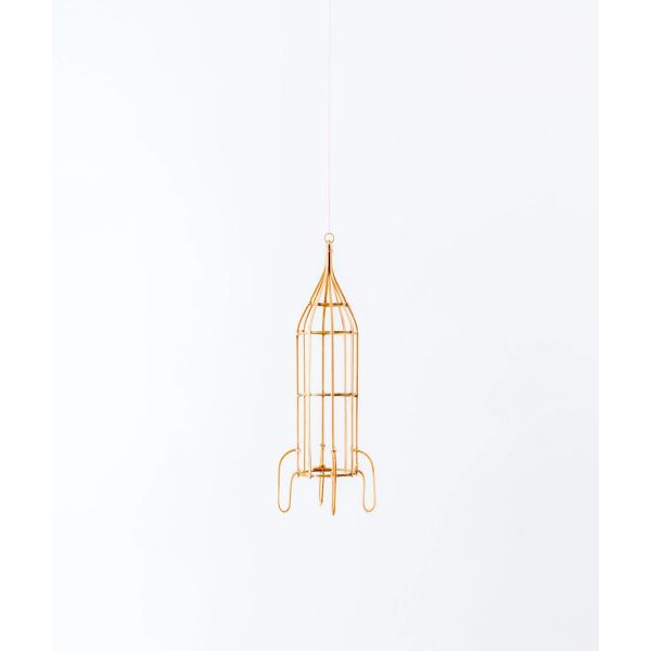 Petit Pan Paris  小さな 竹細工 ロケット 飾り バンブー デコレーション インテリ...