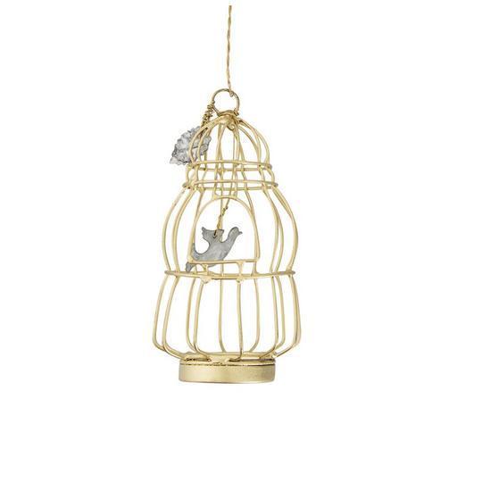 WALTHER&amp;Co. birdcage ハンギング 鳥かご バードケージ 12cm brass g...