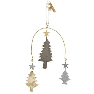 WALTHER&Co. Mistletoe ヤドリギ brass zinc mix 45cm オーナメント